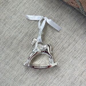 WATERFORD SILVER 2020 ROCKING HORSE ORNAMENT